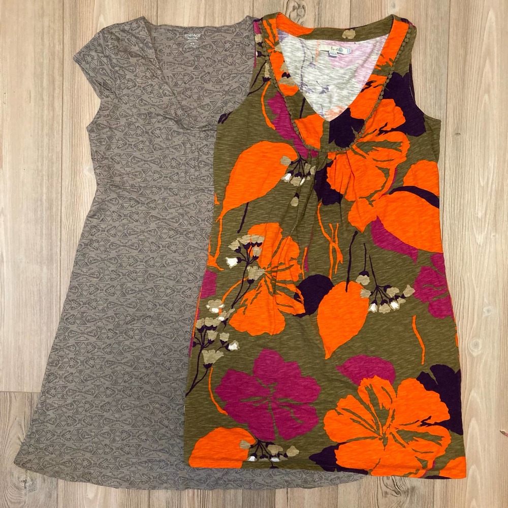 Cotton dress bundle, Boden, Toad & Co, Summer, Midi, Organic, floral